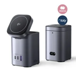 UGREEN 65W Fast Desktop Charger with GAN 2-in-1 Technology - Space Gray